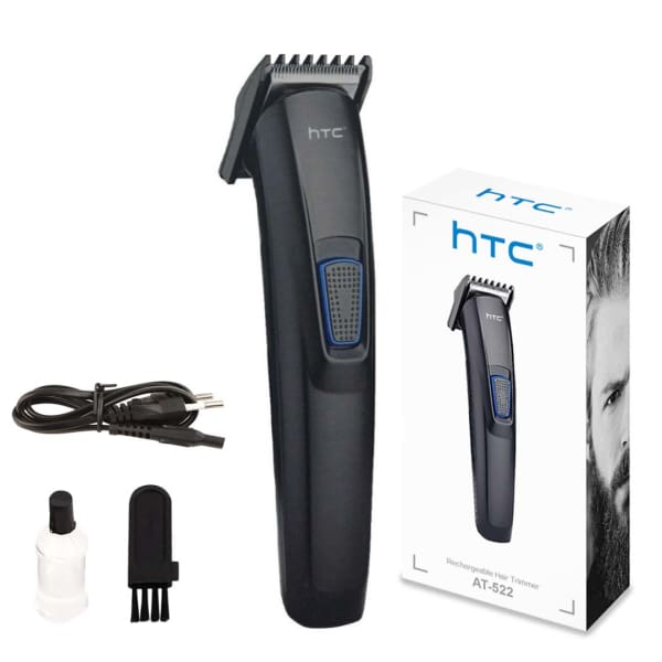 Tondeuse sans fil HTC rechargeable Noir (AT-522) Tondeuse sans fil HTC rechargeable Noir (AT-522)